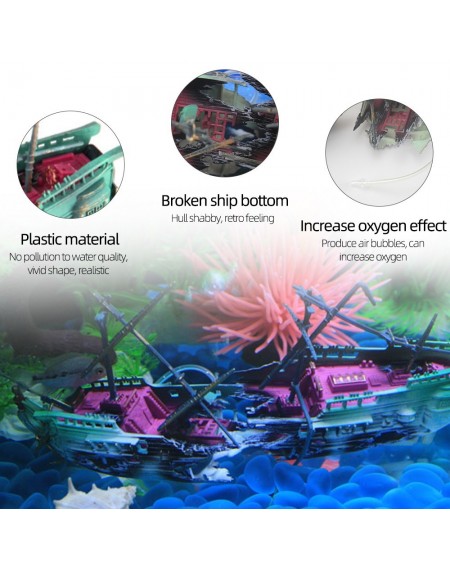 Artificial Aquarium Plants Fish Tank Decorations Plastic Aquarium Plants 10 PCS