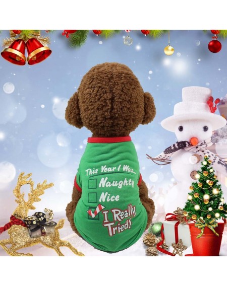 Dog shirt Dog Christmas T-shirt Pet T-shirt Dogs Christmas T-Shirt Summer Dog T-shirt Pet Dogs Clothing Christmas Dog Clothing Polyester T-shirt Puppy Costume
