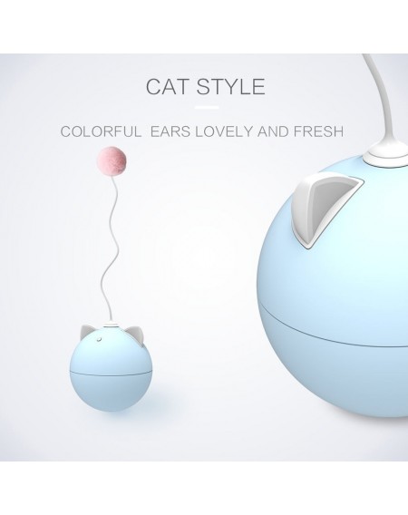 Cat Interactive Ball Automatic Rolling Ball for Cats with Colorful Light