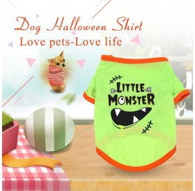 Dog Halloween Shirt Pet T Shirt Dog Little Devil Pet Clothes Pet Halloween Clothes Halloween Costume Dog Shirts