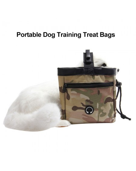 Portable Detachable Dog Training Treat Bags Doggie Pet Feed Pocket Pouch Outdoor Puppy Food Saver Snack Reward Waist Bag