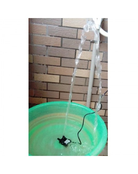 Ultra-quiet Mini DC12V Micro Brushless Water Oil Pump Waterproof Submersible Fountain Aquarium Circulating 240L/H 5W Lift 3M