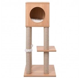 Cat scratching post with sisal scratching mat 90 cm
