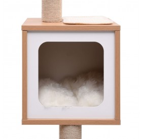 Cat scratching post with sisal scratching mat 129 cm