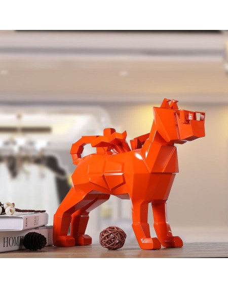 Tomfeel Glasses Dog Gold Resin Sculpture Home Decor Modern Art Figurine Animal Statue Fiberglass