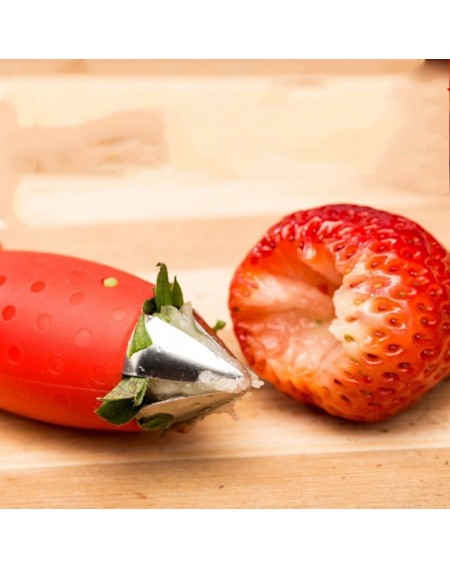 Korean Style Kitchen Utensils Stainless Steel Fruit Pedicle Device Tomato Picking Leaf Digging Device Strawberry Pedicle Device