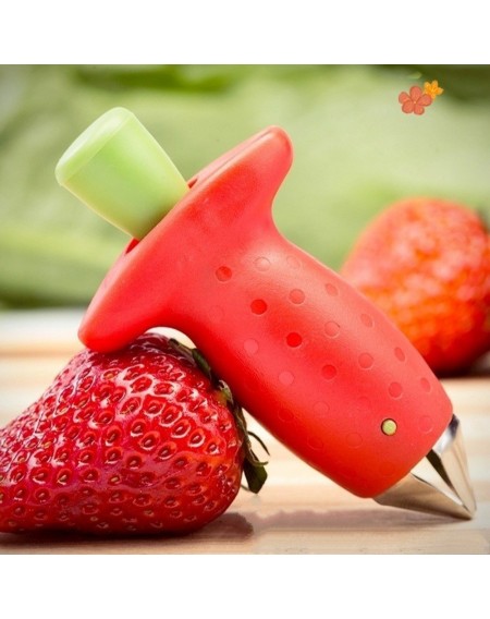 Korean Style Kitchen Utensils Stainless Steel Fruit Pedicle Device Tomato Picking Leaf Digging Device Strawberry Pedicle Device