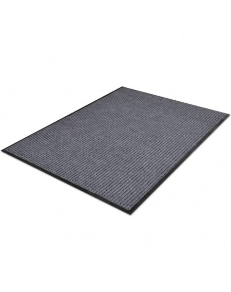 Door mat gray 160x220 cm PVC