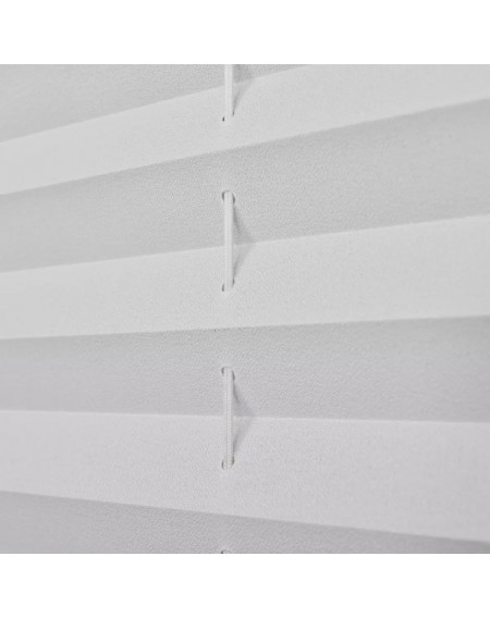 Pleated Blinds Plisse White Curtain 80x100cm