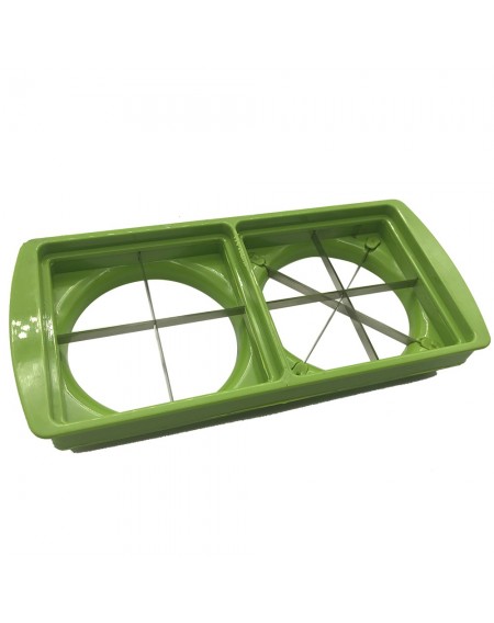 12Pc/Set Slicer Vegetable Fruit Peeler Dicer Cutter Chopper Grater Multifunctional ABS Green Kitchen Supplies Kit