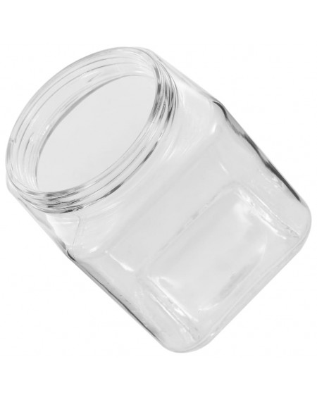 Storage jars with silver lid 6 pcs. 800/1200/1700 ml