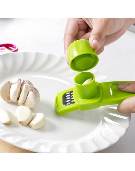 Kitchen Tools Home Grinding Garlic Creative Multi-functional Cutting Garlic Tool  Random Color