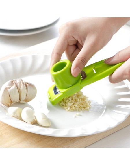 Kitchen Tools Home Grinding Garlic Creative Multi-functional Cutting Garlic Tool  Random Color
