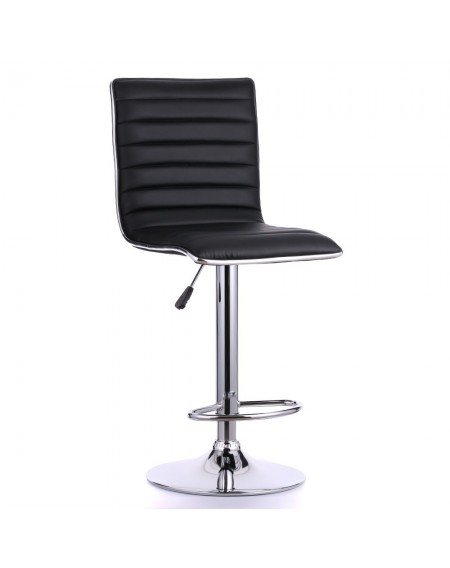 iKayaa 2PCS/Set of 2 PU Leather Pneumatic Swivel Bar Stools Chairs Height Adjustable Counter Pub Chair Barstools Heavy-duty