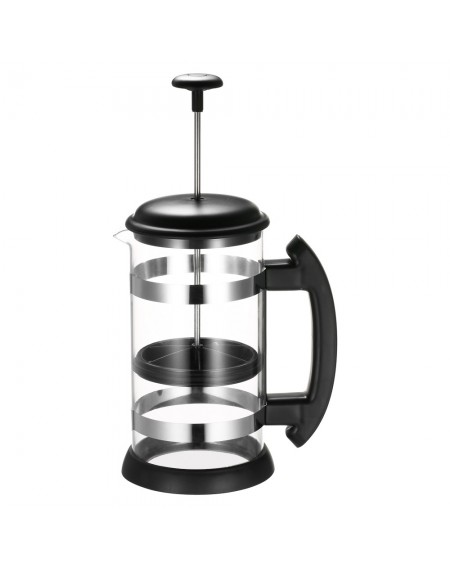 i cafilas 1000ml Stainless Steel French Press Pot Cafetiere Coffee Cup Borosilicate Glass Coffee Maker Tea Filter Tea Maker Scented Tea Herbal Tea French Press