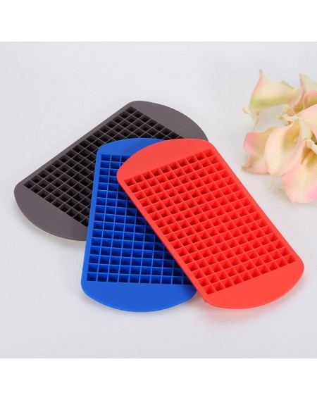 Approved Food Grade Silicone 160 Grids Small Ice Maker Tiny Ice Cube Trays Chocolate Mold Mould Maker for Kitchen Bar Party Drinks